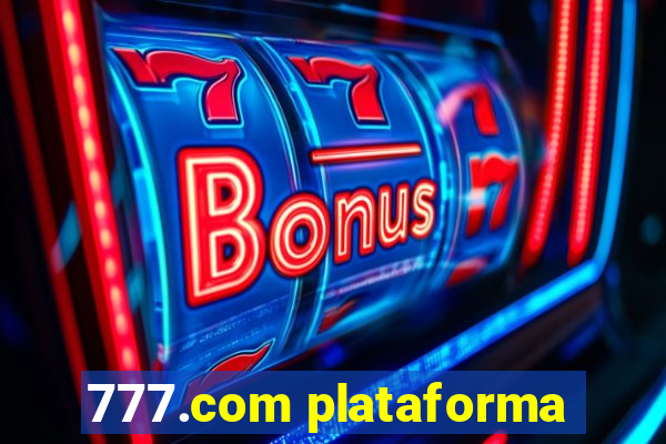 777.com plataforma